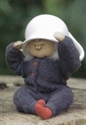 Billede af Nissebarn i grå sparkedragt (den med potten på hovedet)