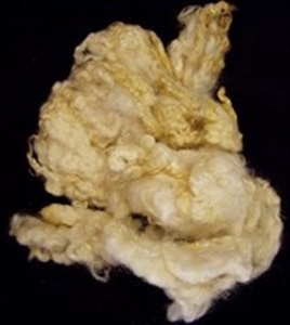 Billede af Hvidt krøllet uld til nisseskæg