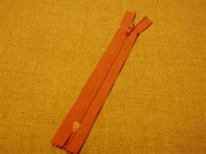 Billede af Karrygul lynlås 15 cm. nylon