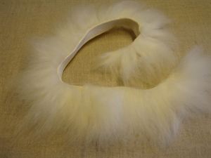 Billede af Hvid korthåret pelsstrimmel